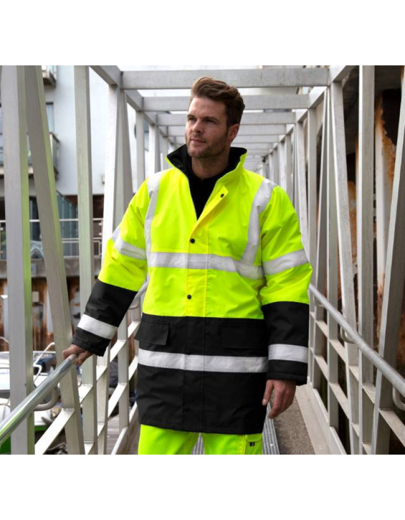 Jachetă de lucru fosforescentă Parka